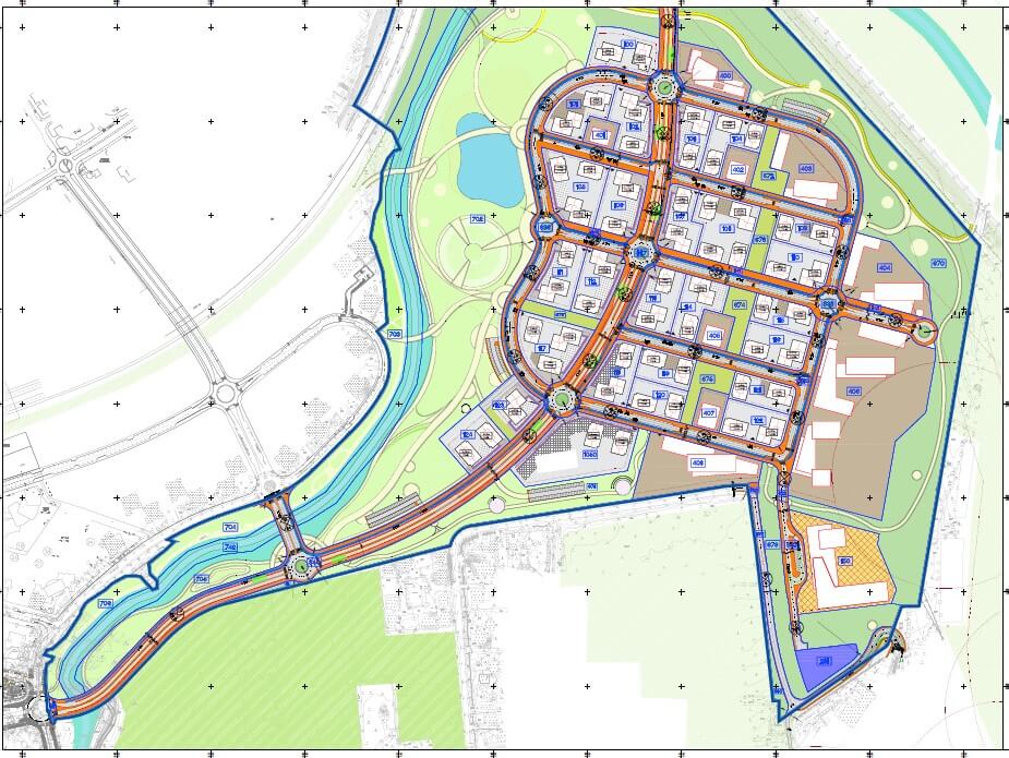 תכנון תנועה צירי העדפה בלוד/רמלה