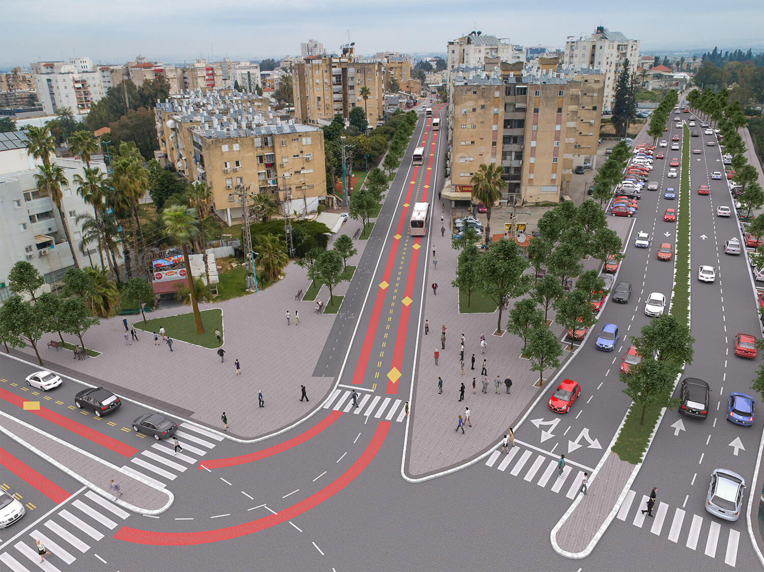 אאורה –שכונת בן שמן בלוד (תב